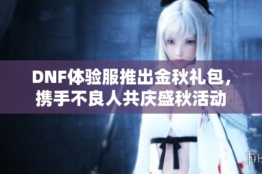 DNF体验服推出金秋礼包，携手不良人共庆盛秋活动