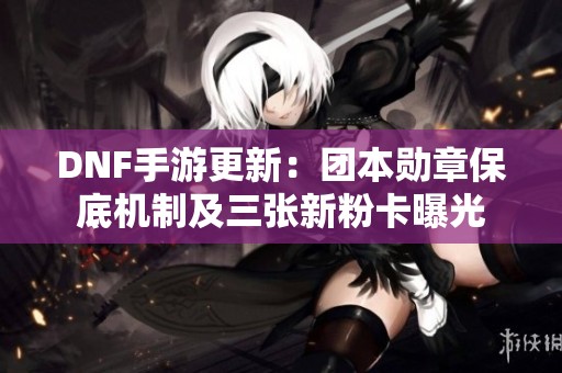 DNF手游更新：团本勋章保底机制及三张新粉卡曝光