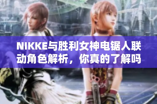 NIKKE与胜利女神电锯人联动角色解析，你真的了解吗？