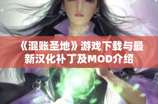 《混账圣地》游戏下载与最新汉化补丁及MOD介绍