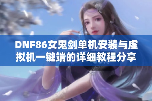 DNF86女鬼剑单机安装与虚拟机一键端的详细教程分享