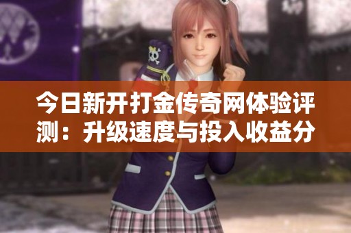 今日新开打金传奇网体验评测：升级速度与投入收益分析