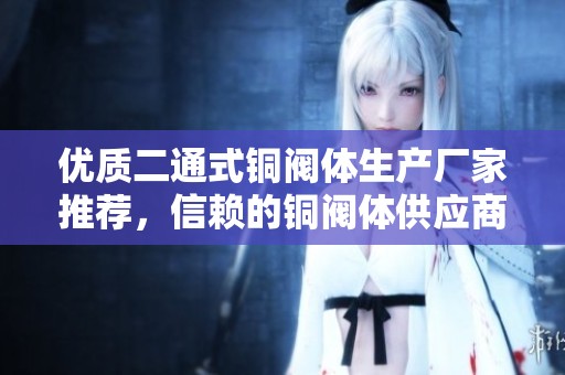 优质二通式铜阀体生产厂家推荐，信赖的铜阀体供应商介绍