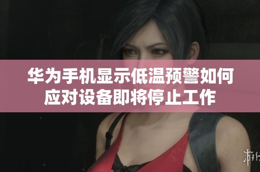 华为手机显示低温预警如何应对设备即将停止工作