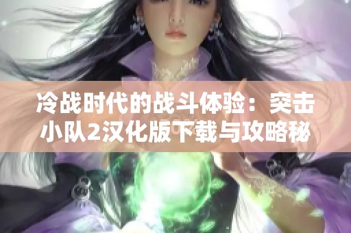 冷战时代的战斗体验：突击小队2汉化版下载与攻略秘籍分享