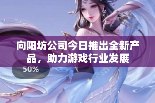 向阳坊公司今日推出全新产品，助力游戏行业发展