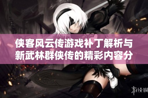 侠客风云传游戏补丁解析与新武林群侠传的精彩内容分享