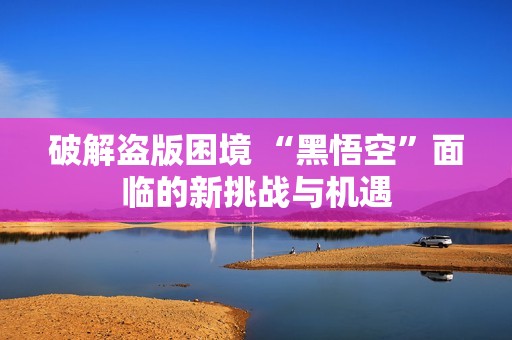 破解盗版困境 “黑悟空”面临的新挑战与机遇