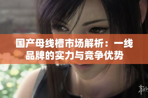 国产母线槽市场解析：一线品牌的实力与竞争优势