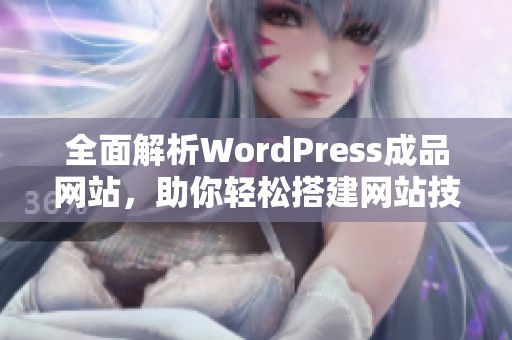 全面解析WordPress成品网站，助你轻松搭建网站技巧