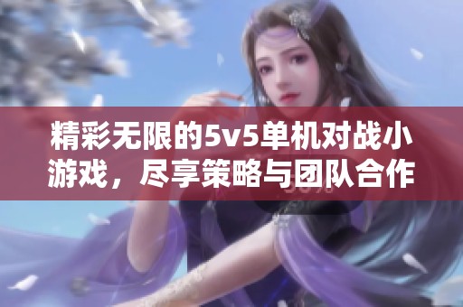 精彩无限的5v5单机对战小游戏，尽享策略与团队合作乐趣