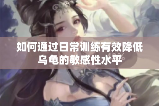 如何通过日常训练有效降低乌龟的敏感性水平