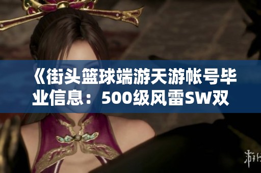 《街头篮球端游天游帐号毕业信息：500级风雷SW双加2详解》