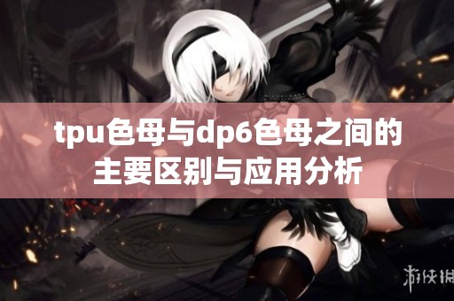 tpu色母与dp6色母之间的主要区别与应用分析