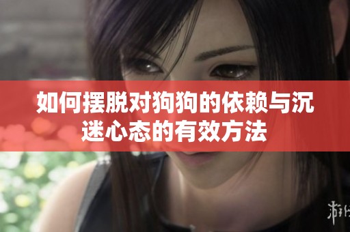 如何摆脱对狗狗的依赖与沉迷心态的有效方法