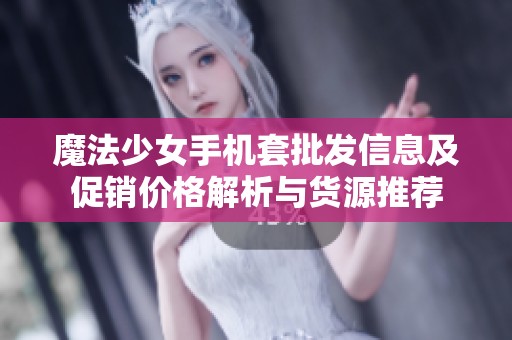 魔法少女手机套批发信息及促销价格解析与货源推荐
