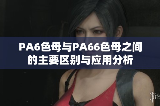 PA6色母与PA66色母之间的主要区别与应用分析