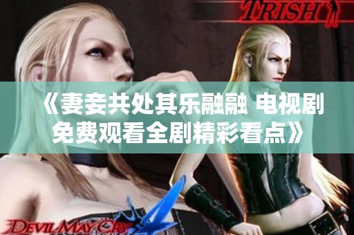 《妻妾共处其乐融融 电视剧免费观看全剧精彩看点》