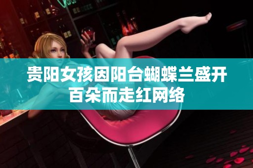 贵阳女孩因阳台蝴蝶兰盛开百朵而走红网络