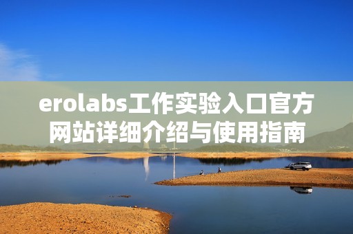 erolabs工作实验入口官方网站详细介绍与使用指南