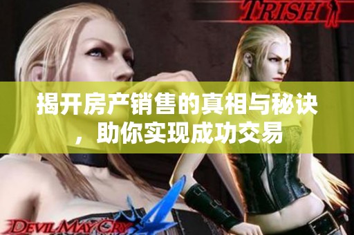 揭开房产销售的真相与秘诀，助你实现成功交易