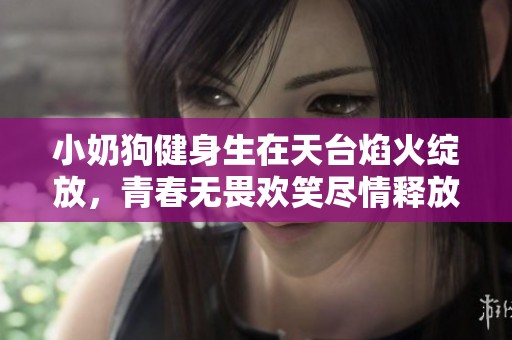 小奶狗健身生在天台焰火绽放，青春无畏欢笑尽情释放