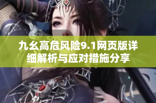 九幺高危风险9.1网页版详细解析与应对措施分享