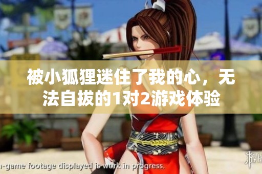 被小狐狸迷住了我的心，无法自拔的1对2游戏体验