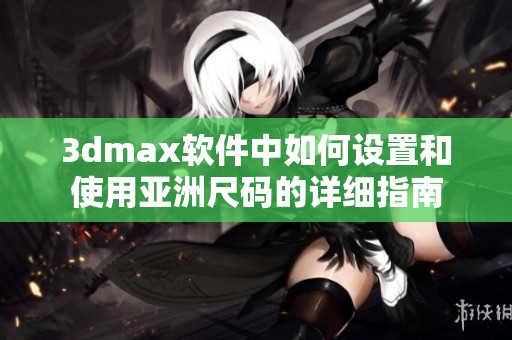 3dmax软件中如何设置和使用亚洲尺码的详细指南