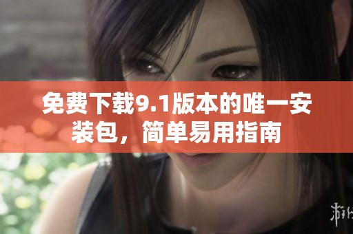 免费下载9.1版本的唯一安装包，简单易用指南