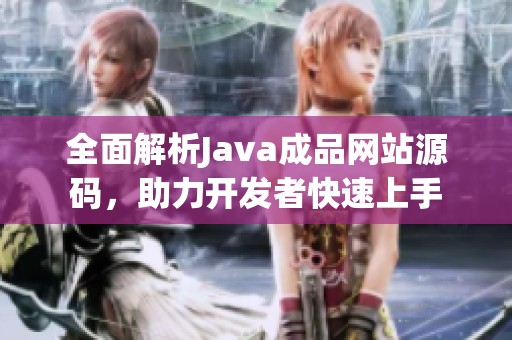 全面解析Java成品网站源码，助力开发者快速上手
