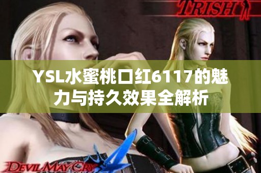 YSL水蜜桃口红6117的魅力与持久效果全解析