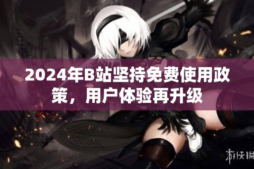 2024年B站坚持免费使用政策，用户体验再升级