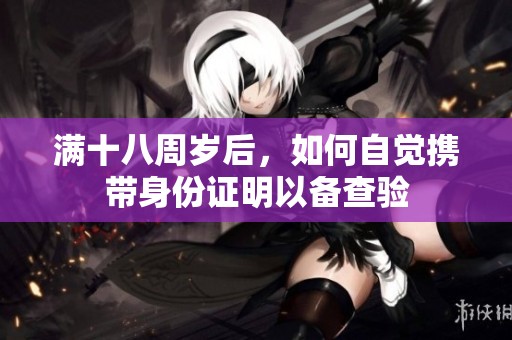 满十八周岁后，如何自觉携带身份证明以备查验