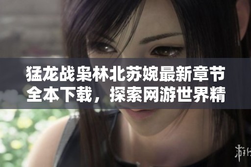 猛龙战枭林北苏婉最新章节全本下载，探索网游世界精彩剧情