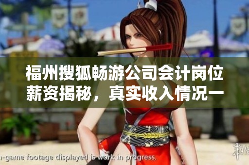 福州搜狐畅游公司会计岗位薪资揭秘，真实收入情况一览