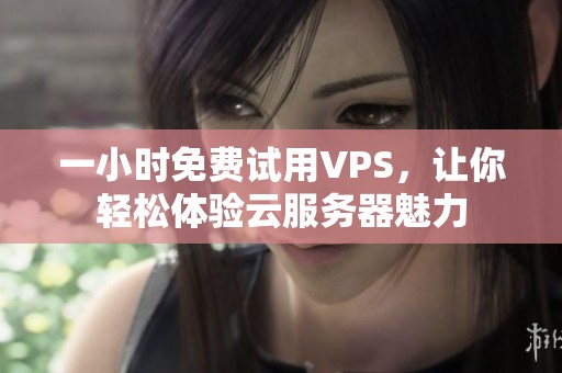 一小时免费试用VPS，让你轻松体验云服务器魅力