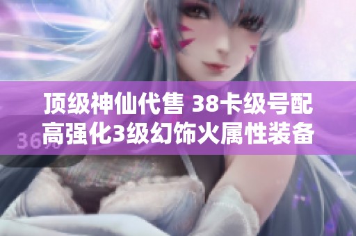 顶级神仙代售 38卡级号配高强化3级幻饰火属性装备