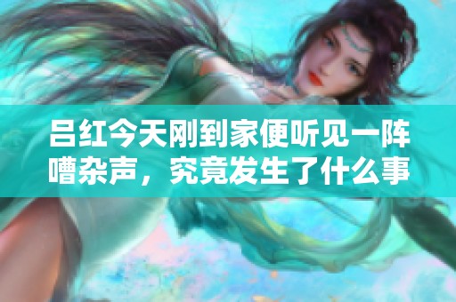 吕红今天刚到家便听见一阵嘈杂声，究竟发生了什么事？