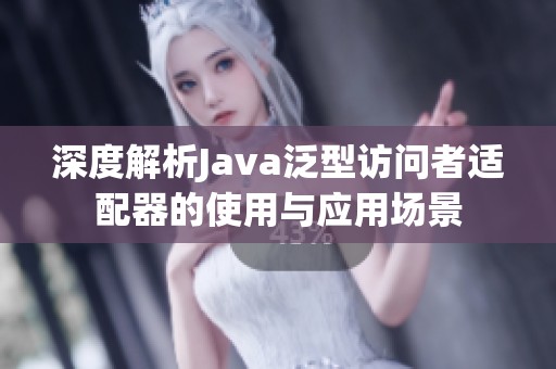 深度解析Java泛型访问者适配器的使用与应用场景