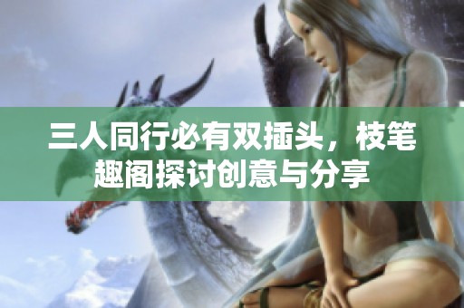 三人同行必有双插头，枝笔趣阁探讨创意与分享