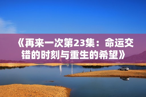 《再来一次第23集：命运交错的时刻与重生的希望》