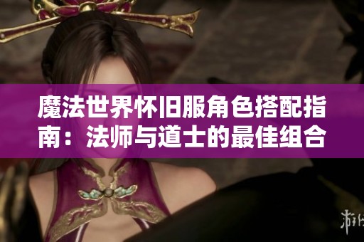 魔法世界怀旧服角色搭配指南：法师与道士的最佳组合解读