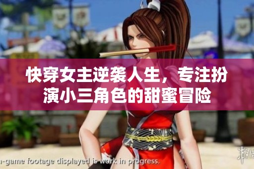 快穿女主逆袭人生，专注扮演小三角色的甜蜜冒险