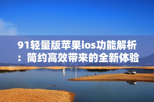 91轻量版苹果ios功能解析：简约高效带来的全新体验