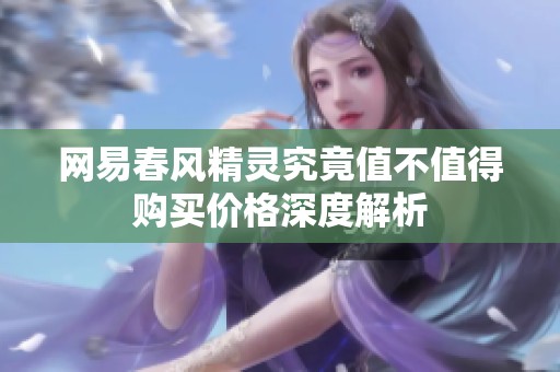 网易春风精灵究竟值不值得购买价格深度解析