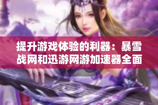 提升游戏体验的利器：暴雪战网和迅游网游加速器全面解析