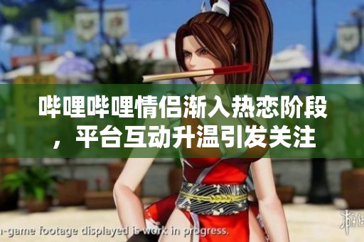 哔哩哔哩情侣渐入热恋阶段，平台互动升温引发关注