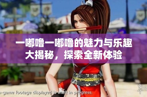 一嘟噜一嘟噜的魅力与乐趣大揭秘，探索全新体验