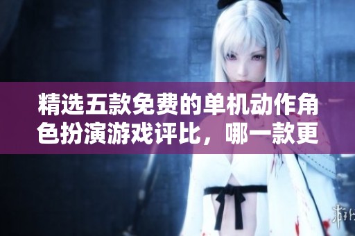 精选五款免费的单机动作角色扮演游戏评比，哪一款更具魅力